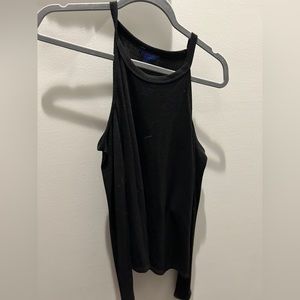 Beautiful black shirt with shoulder holes size small